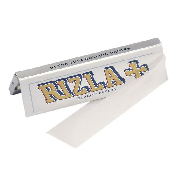 RIZLA Silver Regular 100 Packs - Premium Rolling Papers